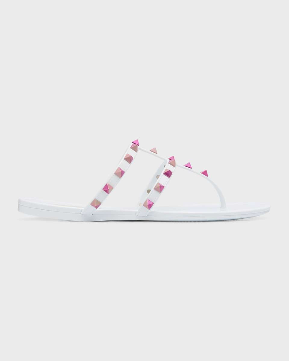 Rockstud Summer Caged Slide Sandals